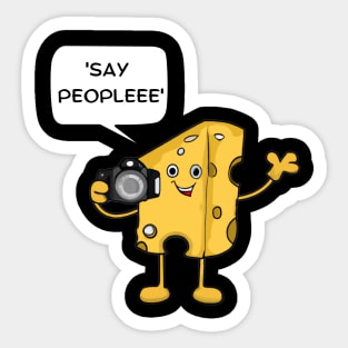 Funny Photographer Quote, Joke About Photography Sticker